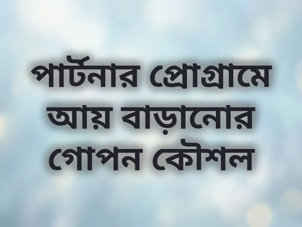 আয় বাড়ানোর কৌশল